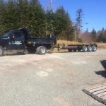 CD Blue Forestry - Ford F350 with Tilt Deck Trailer